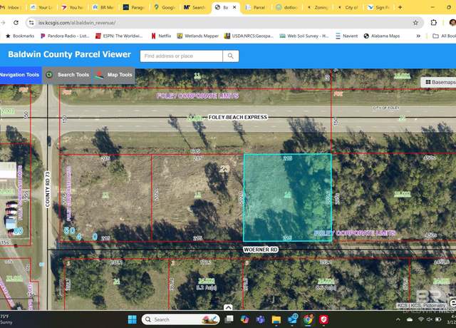 Property at 20121 Woerner Rd, Foley, AL 36535
