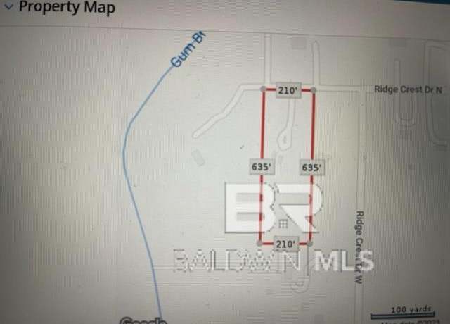 Property at 10935 N Ridge Crest Dr, Wilmer, AL 36587