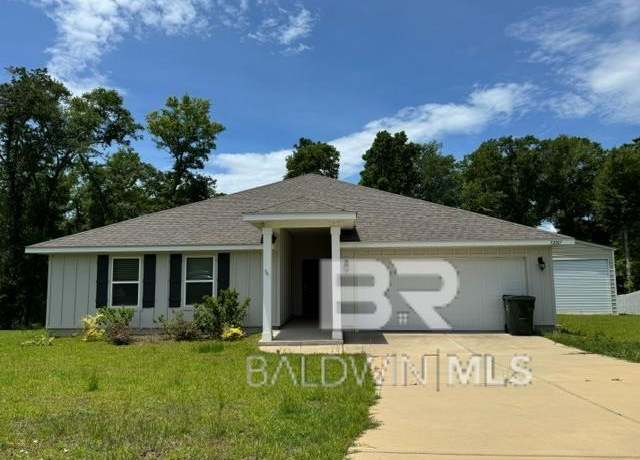 Property at 32807 N Pickens Ave, Lillian, AL 36549, 4 beds, 2 baths