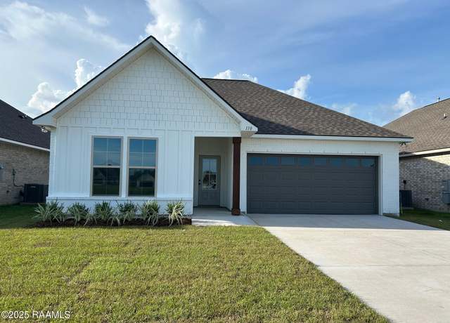 Property at 110 Lotus St, Broussard, LA 70518, 4 beds, 2.5 baths