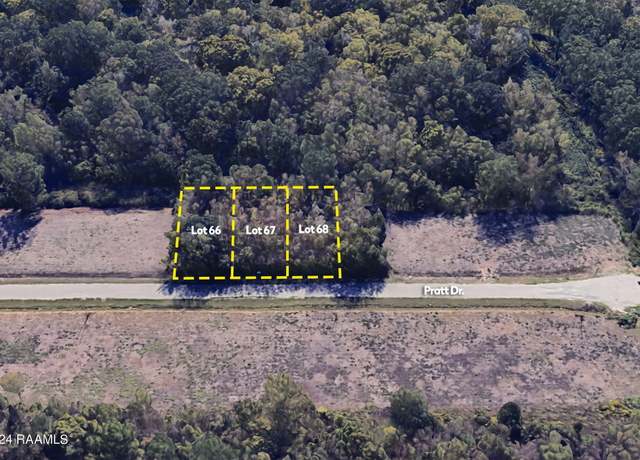 Property at Lot 67, 68 Pratt Dr, St. Martinville, LA 70582