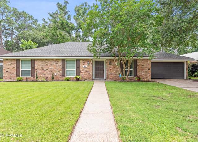 Property at 144 Orangewood Dr, Lafayette, LA 70503, 4 beds, 2 baths