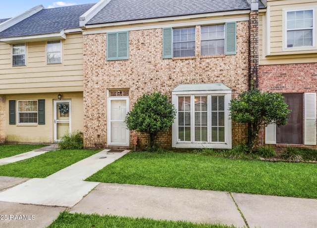 Property at 1314 Dulles Dr Unit F, Lafayette, LA 70506, 3 beds, 3 baths