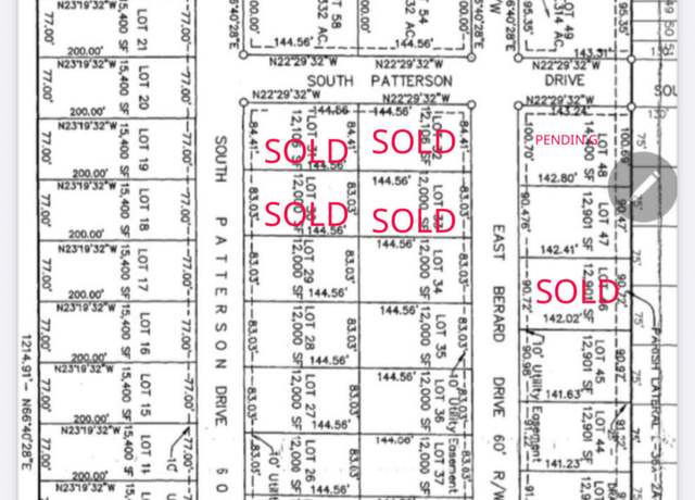Property at 0 N Patterson Dr, Arnaudville, LA 70512