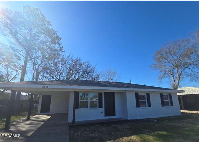 Property at 2141 W Dudley St, Eunice, LA 70535, 3 beds, 1 bath