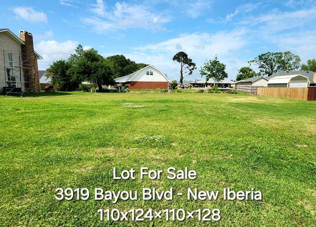 Property at 3919 Bayou Blvd, New Iberia, LA 70563