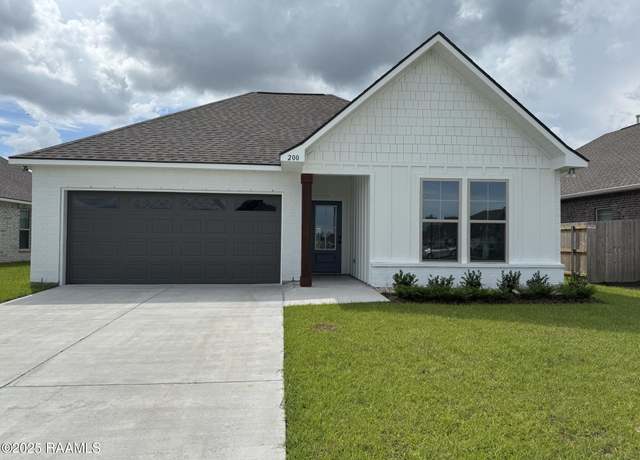 Property at 200 Starfall St, Broussard, LA 70518, 4 beds, 2.5 baths