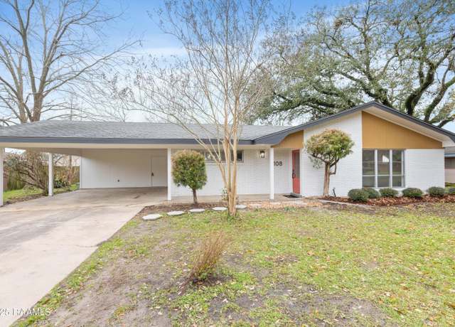 Property at 108 Brentwood Blvd, Lafayette, LA 70503, 3 beds, 2 baths