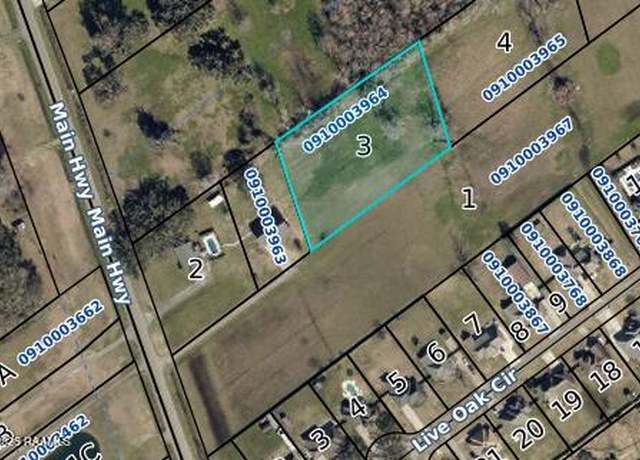 Property at Tbd Main Hwy Lot 3, Breaux Bridge, LA 70517