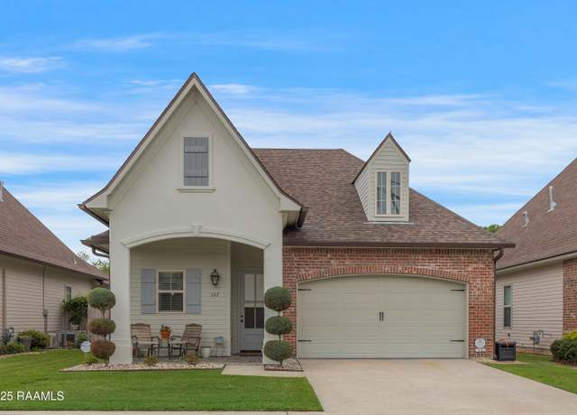 Property at 107 Harbor Walk Dr, Lafayette, LA 70508, 3 beds, 2 baths
