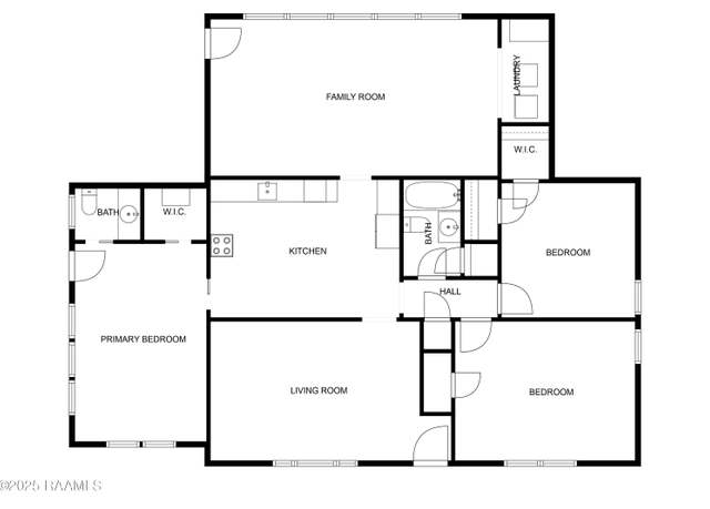 Property at 113 Oak Crest Dr, Lafayette, LA 70503, 3 beds, 1.5 baths
