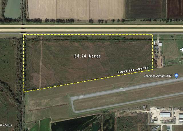 Property at 000 S Service Rd, Jennings, LA 70546