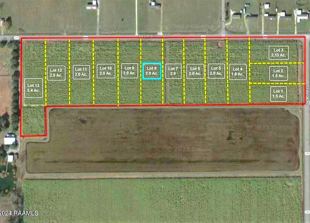 Property at 2700 Blk Peach Bloom Hwy Lot 8, Church Point, LA 70525