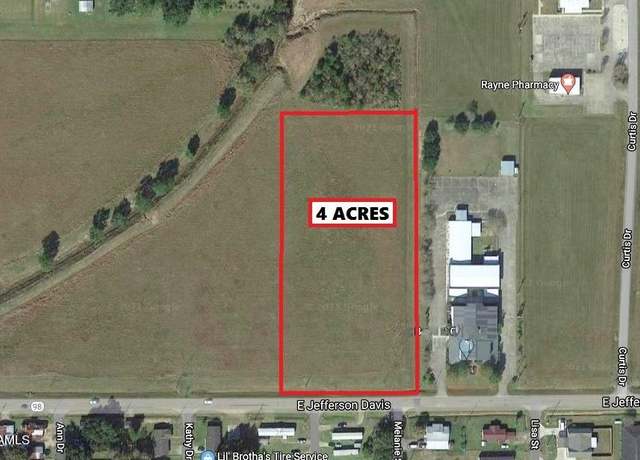 Property at 1451 E Jeff Davis Ave, Rayne, LA 70578