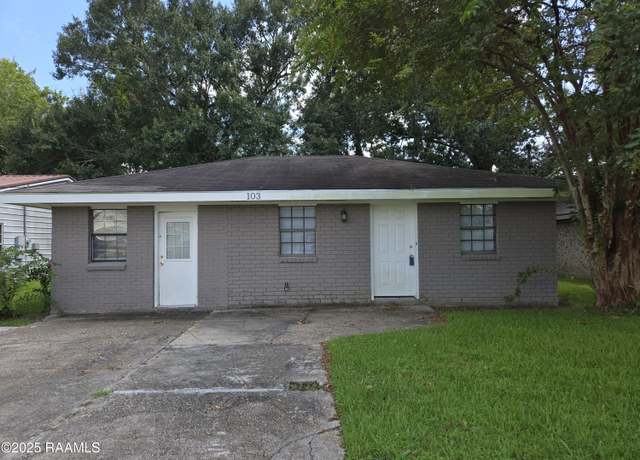 Property at 103 Linares St, Carencro, LA 70520, 3 beds, 1 bath