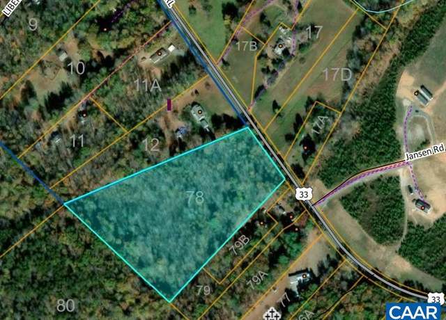 Property at 78 Spotswood Trl, VA 22923