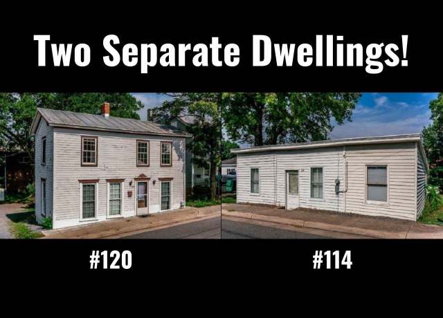 Property at 120 & 114 Central St N, Broadway, VA 22815, 4 beds, 1.5 baths