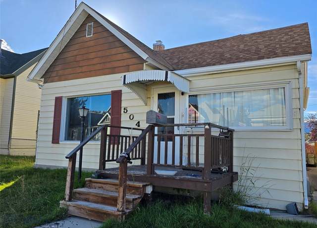 Property at 504 Locust St, Anaconda, MT 59711, 3 beds, 1 bath