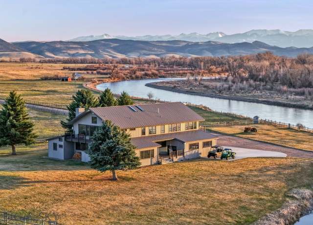 Property at 2400 Meridian Cemetery Rd, Willow Creek, MT 59760, 4 beds, 4.5 baths