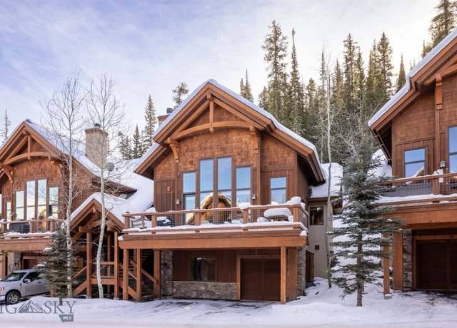 Property at 21 Black Eagle Road Rd #28, Big Sky, MT 59716, 4 beds, 4.5 baths