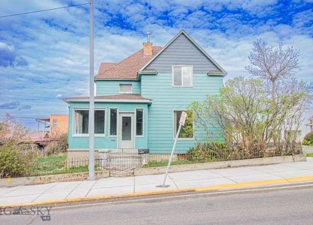 Property at 103 S Excelsior St, Butte, MT 59701, 3 beds, 1.5 baths