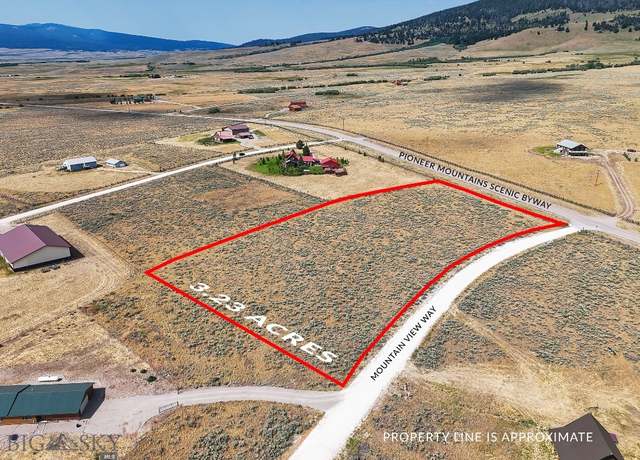 Property at 99 Mountain View Way Way, Polaris, MT 59746