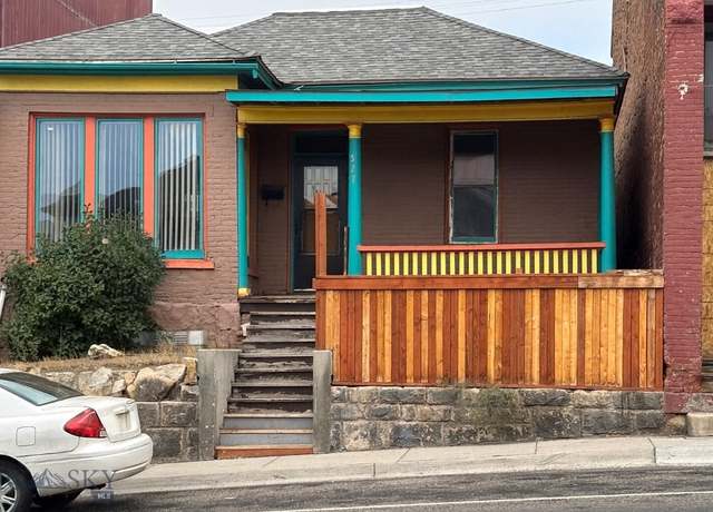 Property at 527 W Park St, Butte, MT 59701, 3 beds, 1 bath