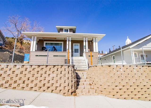 Property at 1237 W Copper St, Butte, MT 59701, 4 beds, 2 baths