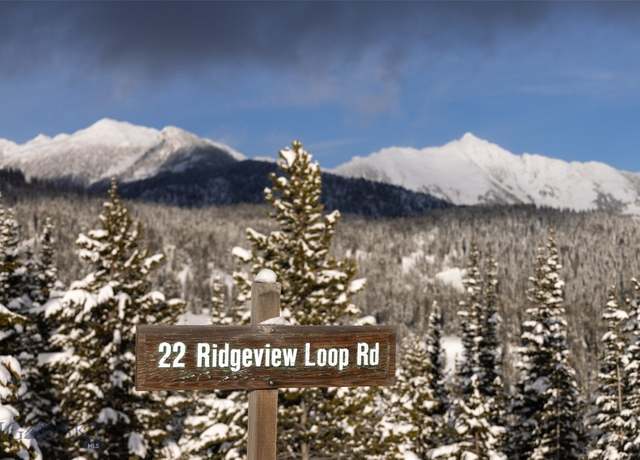 Property at 22 Ridgeview Loop, Big Sky, MT 59716