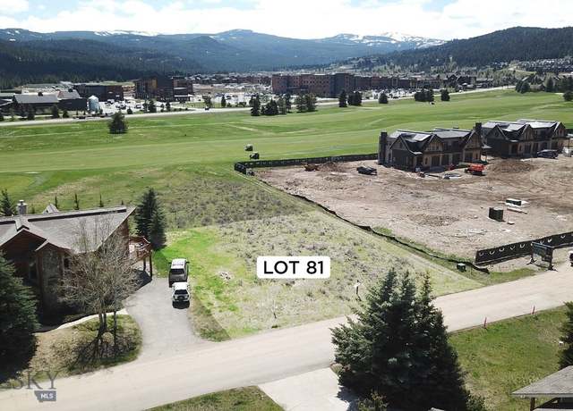 Property at 81 Yellowtail, Big Sky, MT 59716