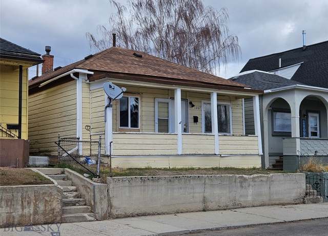 Property at 1007 Waukesha St, Butte, MT 59701, 2 beds, 1 bath