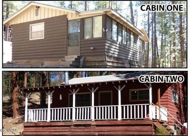Property at 14 & 16 N CR 2057 Unit 2 Cabins in Listing, Alpine, AZ 85920, 4 beds, 2 baths