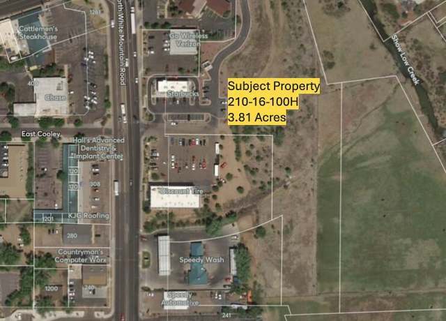 Property at SEC Deuce of Clubs & White Mtn, Show Low, AZ 85901