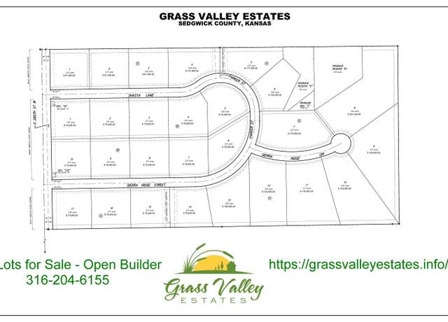 Property at Lot 2 Block A Grass Valley Ests, Garden Plain, KS 67050