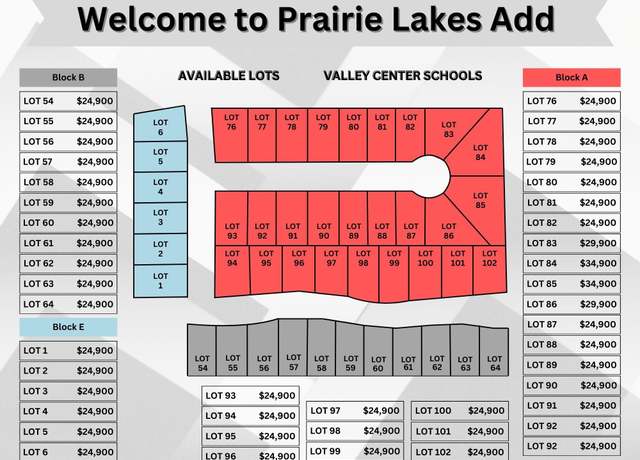 Property at Lot 93 Block A Prairie Lks, Valley Center, KS 67147