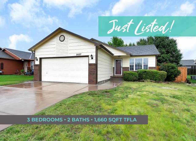 Property at 2627 E Cambridge St, Park City, KS 67219-1764, 3 beds, 2 baths