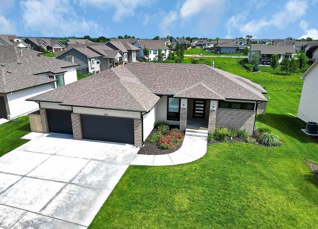Property at 1226 W Lakeway Ct, Andover, KS 67002, 5 beds, 3 baths