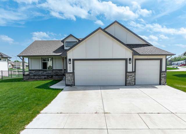 Property at 296 S Wellcrest Ct, Goddard, KS 67052, 5 beds, 3 baths