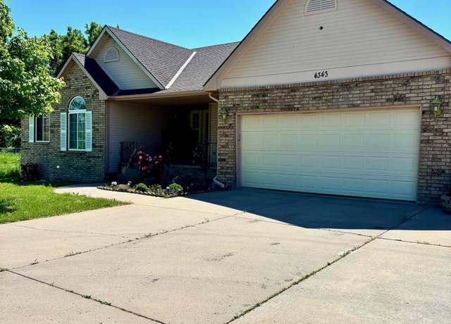 Property at 4343 S Greenwich Rd, Derby, KS 67037, 4 beds, 3 baths