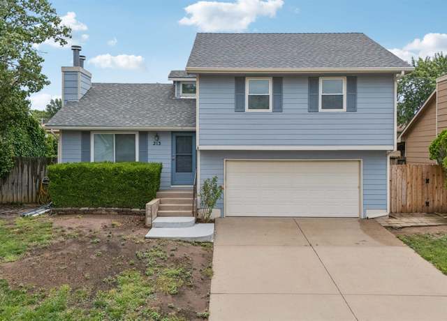 Property at 213 W Village Lake Dr, Derby, KS 67037, 3 beds, 2.5 baths
