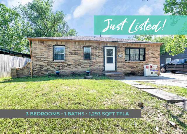 Property at 2438 N Prince St, Wichita, KS 67219, 3 beds, 1 bath