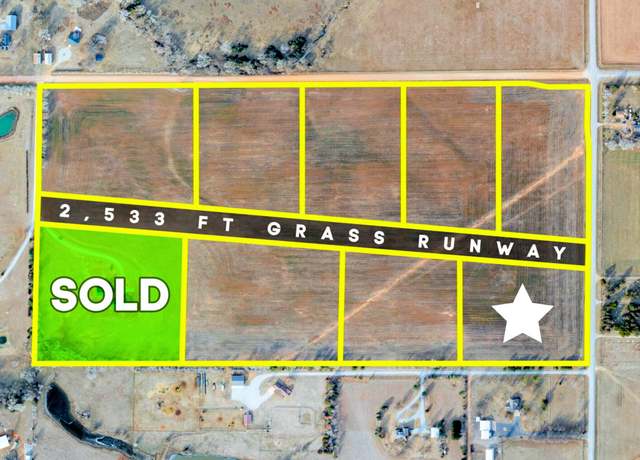 Property at Lot 1 W South Fork Airpark, Cheney, KS 67025