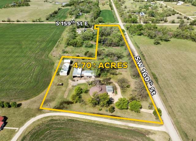 Property at 16807 SW 160th - Tract 2, Rose Hill, KS 67133, 4 beds, 2.5 baths