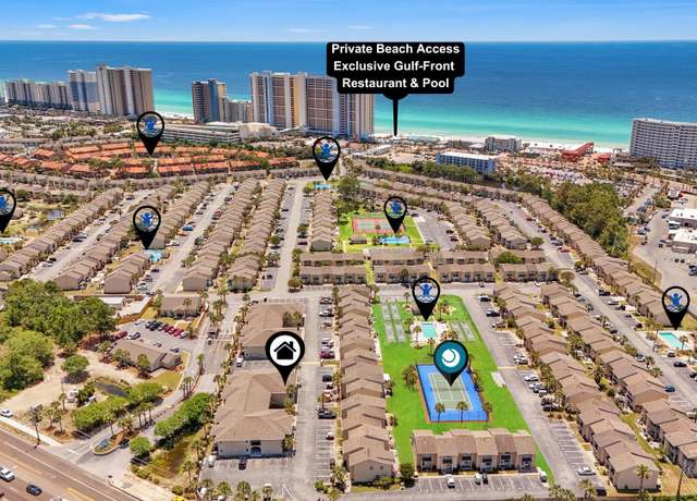Property at 134 Damon Cir Unit T, Panama City Beach, FL 32407, 1 bath