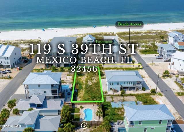 Property at 119 S 39th St, Mexico Beach, FL 32456