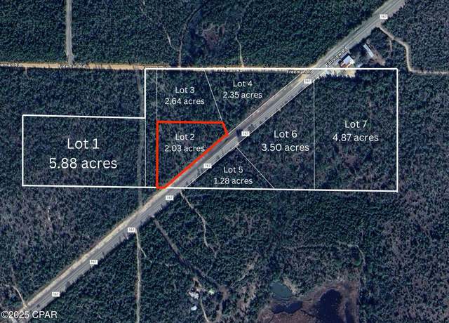 Property at 0000 NW Cr 167 Lot 2, Fountain, FL 32438