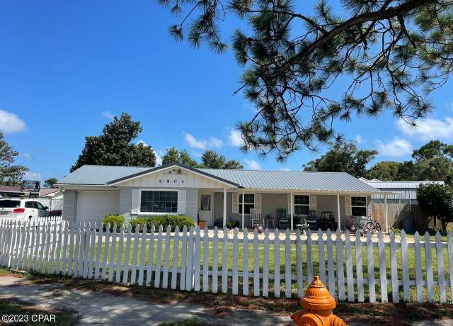 Property at 5901 Magnolia Beach Rd, Panama City, FL 32408, 4 beds, 2 baths