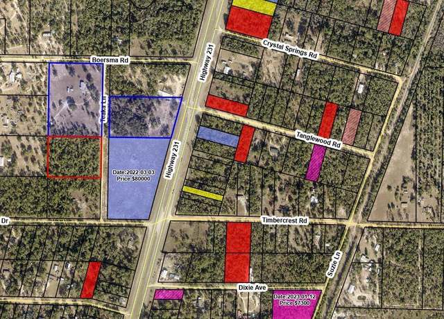 Property at 00 Teaka Ln, Fountain, FL 32438