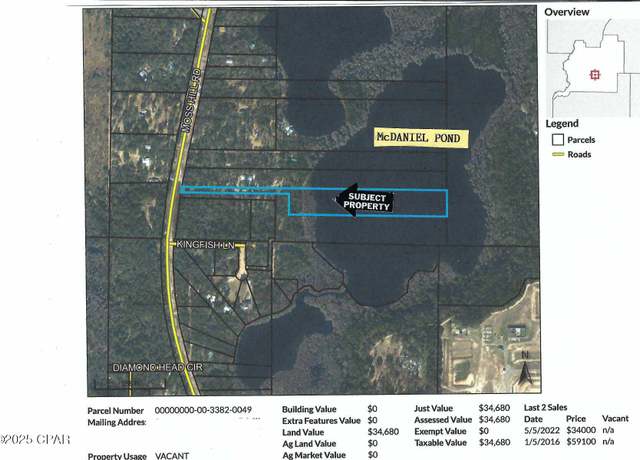 Property at 0000 Moss Hill Rd, Chipley, FL 32428