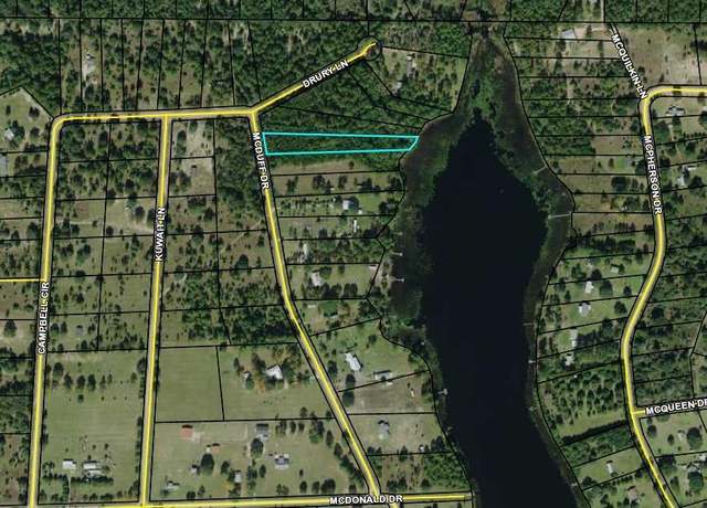 Property at 0 Mcduff Dr, Alford, FL 32420